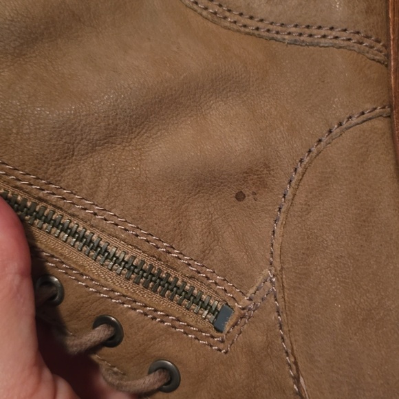 Womens Sam Edelman Tan Lace-Up Boots Size 8.5**see Description** (0718) - Picture 14 of 14